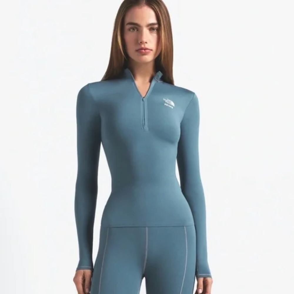 THE NORTH FACE X SKIMS REFINA LONG SLEEVE TOP | KYANITE Limited Edition Medium